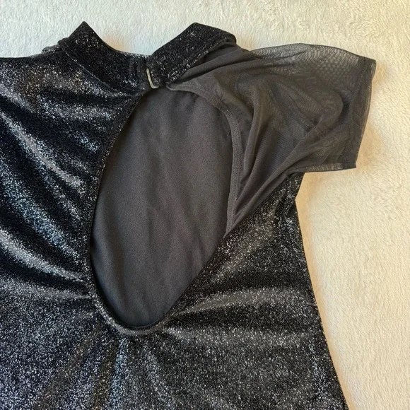 Black and Gold Dance Dress - Picture 8 of 13